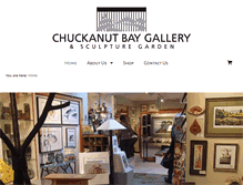 Tablet Screenshot of chuckanutbaygallery.com